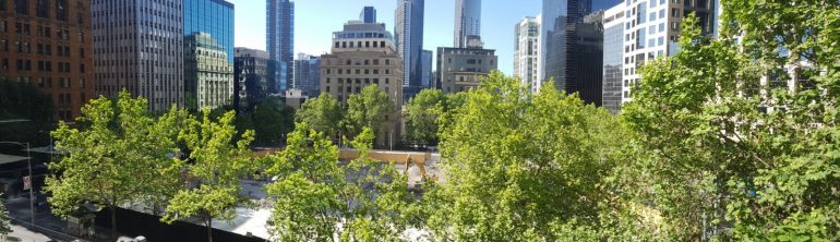 The view from our new Collins Street office